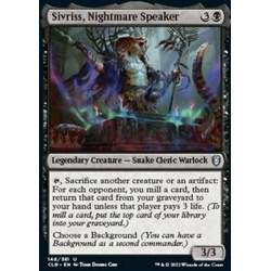 Magic löskort: Commander Legends: Battle for Baldur's Gate: Sivriss, Nightmare Speaker