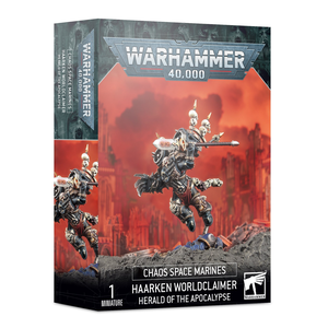 Chaos Space Marine Haarken Worldclaimer