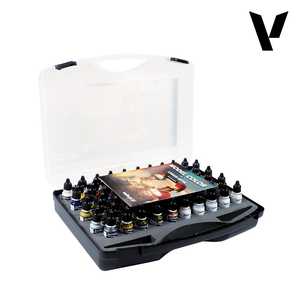 Vallejo Model Color -  Basic set (75x18 ml + 5 auxiliaries)