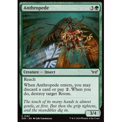 Magic löskort: Duskmourn: House of Horror: Anthropede (Foil)
