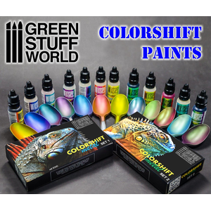 Colorshift Chameleon Metal Paint: Burning Gold