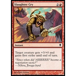 Magic löskort: Zendikar: Slaughter Cry