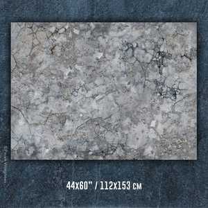PWork Wargames Mat: City Ruins 44x60" (~112x153cm) (Neoprene)