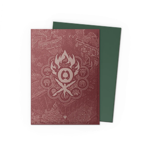 Card Sleeves Standard Matte Dual Art Magic Guildpact Series "Gruul Clans" 63x88mm (100 in box) (Dragon Shield)