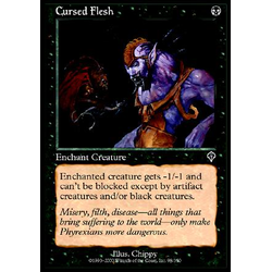 Magic löskort: Invasion: Cursed Flesh