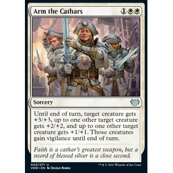 Magic löskort: Innistrad: Crimson Vow: Arm the Cathars (Foil)