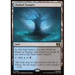 Magic löskort: Commander: Marvel Super Heroes: Choked Estuary