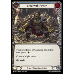 FaB Löskort: Heavy Hitters: Lead with Power (Blue)