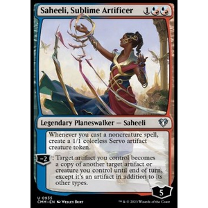 Magic löskort: Commander Masters: Saheeli, Sublime Artificer