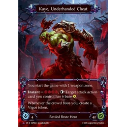 FaB Löskort: Super Slam: Kayo, Underhanded Cheat (Marvel)