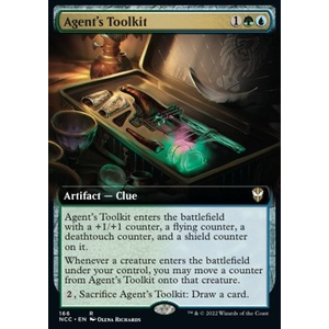 Magic löskort: Commander: Streets of New Capenna: Agent's Toolkit (alternative art) (Japansk)