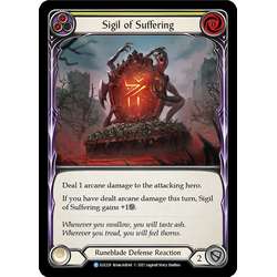 FaB Löskort: Tales of Aria 1st Edition: Sigil of Suffering (Yellow)