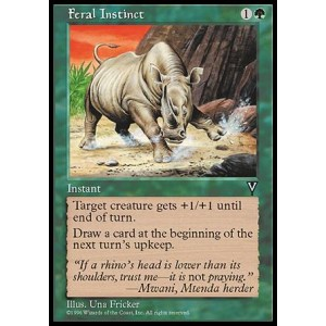 Magic löskort: Visions: Feral Instinct