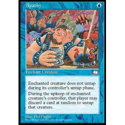 Magic löskort:  Weatherlight: Apathy