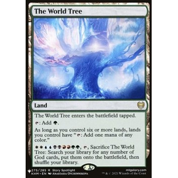 Magic löskort: Secret Lair Commander Deck: From Cute to Brute: The World Tree