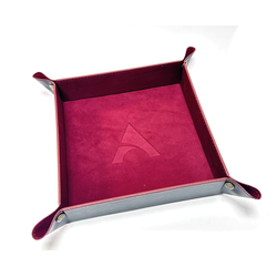 Alphaspel: Square Dice Tray - Dark Red