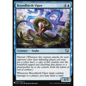 Magic löskort: The List: Broodbirth Viper