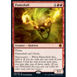 Magic löskort: Adventures in the Forgotten Realms: Flameskull (Foil)