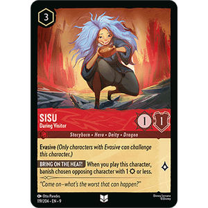Lorcana Löskort: Fabled: Sisu - Daring Visitor