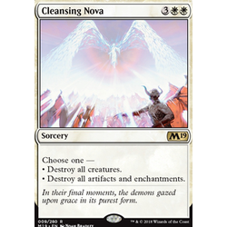 Magic löskort: Core Set 2019: Cleansing Nova