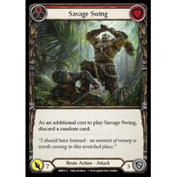 FaB Löskort: Welcome to Rathe - Hero Deck: Savage Swing (Red)
