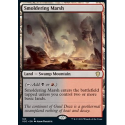 Magic löskort: Commander: Innistrad: Crimson Vow: Smoldering Marsh