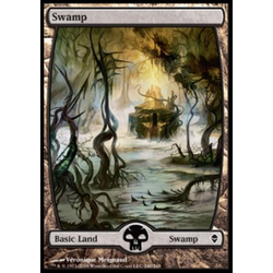 Magic löskort: Zendikar: Swamp (v.6)
