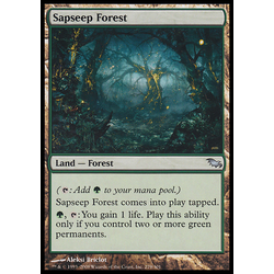 Magic löskort: Shadowmoor Sapseep Forest