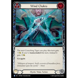 FaB Löskort: Part the Mistveil: Wind Chakra (Blue) (Rainbow Foil)