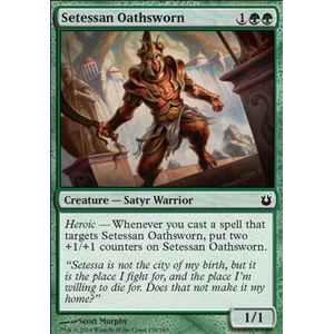 Magic löskort: Born of the Gods: Setessan Oathsworn