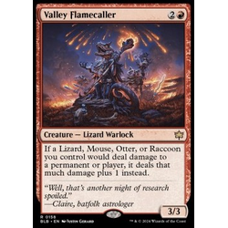 Magic löskort: Bloomburrow: Valley Flamecaller (Foil)