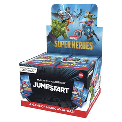 Magic The Gathering: Marvel Super Heroes Jumpstart Booster Display (24)