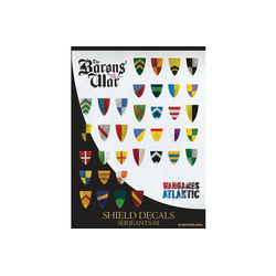Barons' War Shield Decals (03): Serjeants #1