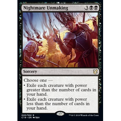 Magic löskort: Commander 2019: Nightmare Unmaking