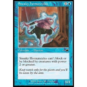 Magic löskort: Nemesis: Sneaky Homunculus