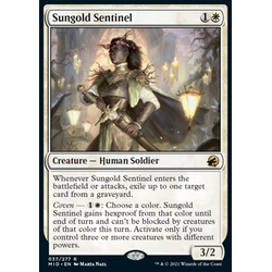 Magic löskort: Innistrad: Midnight Hunt: Sungold Sentinel