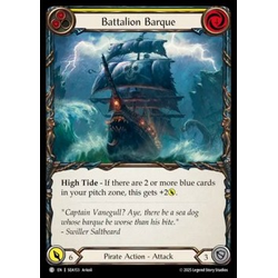FaB Löskort: High Seas: Battalion Barque (Yellow) (Rainbow Foil)
