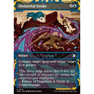 Magic löskort: Secrets of Strixhaven: Mystical Archive: Disdainful Stroke